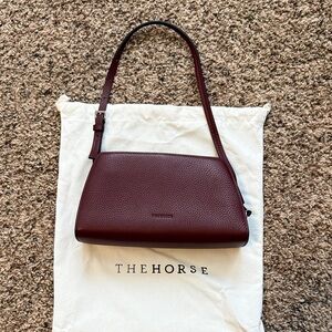 The Horse Clara Bag in Burgundy